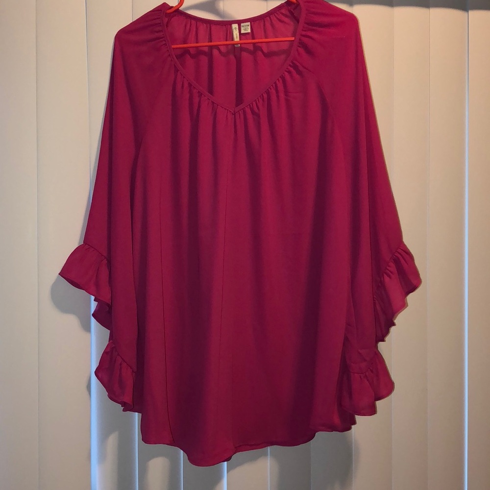 Pink blouse